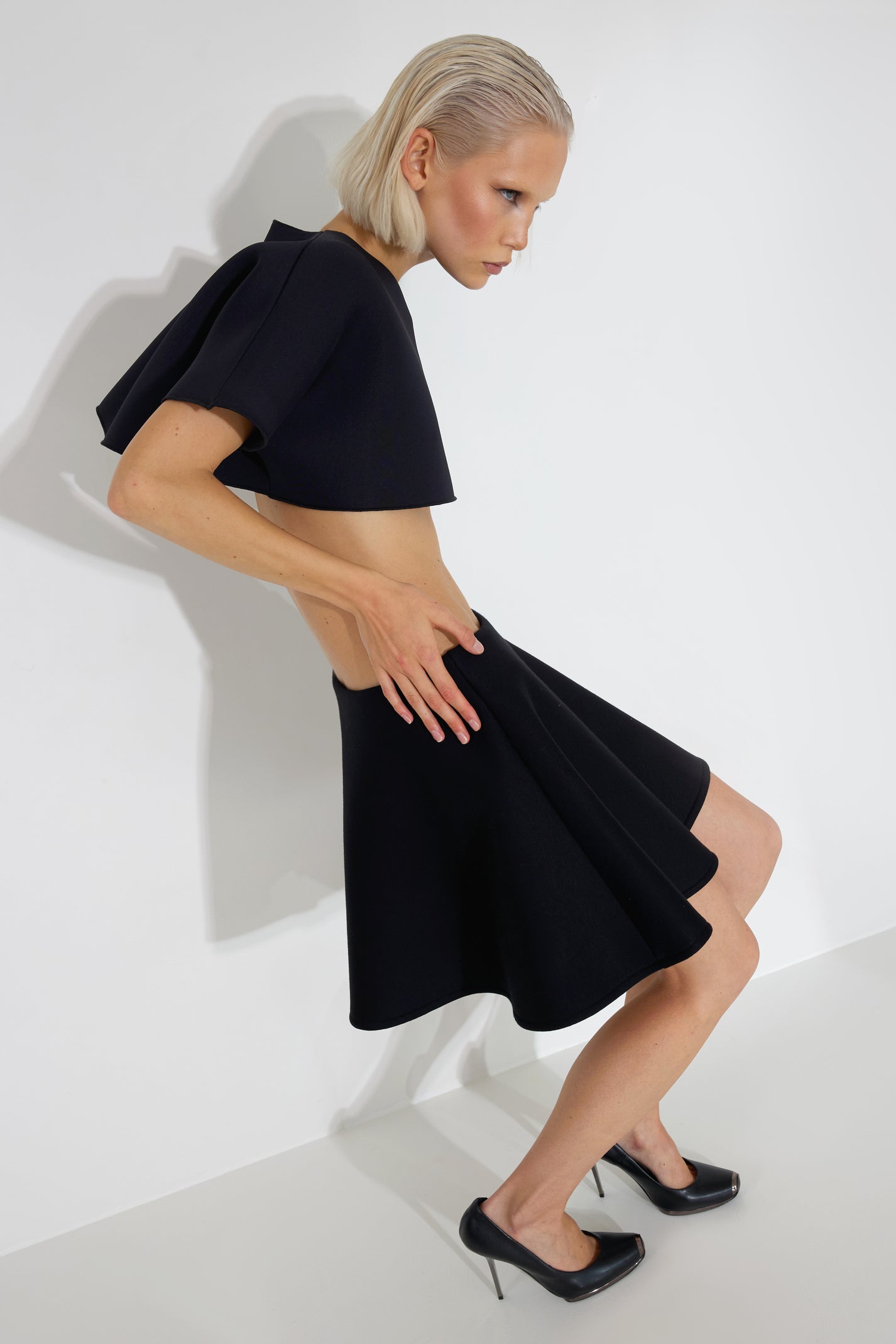 SCUBA SHORT SKIRT