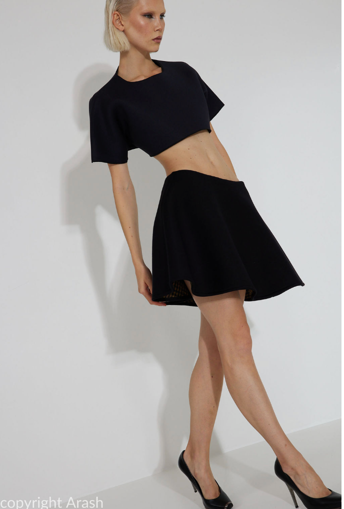 SCUBA SHORT SKIRT